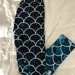 NEW LuLaRoe Mermaid Printed Leggings